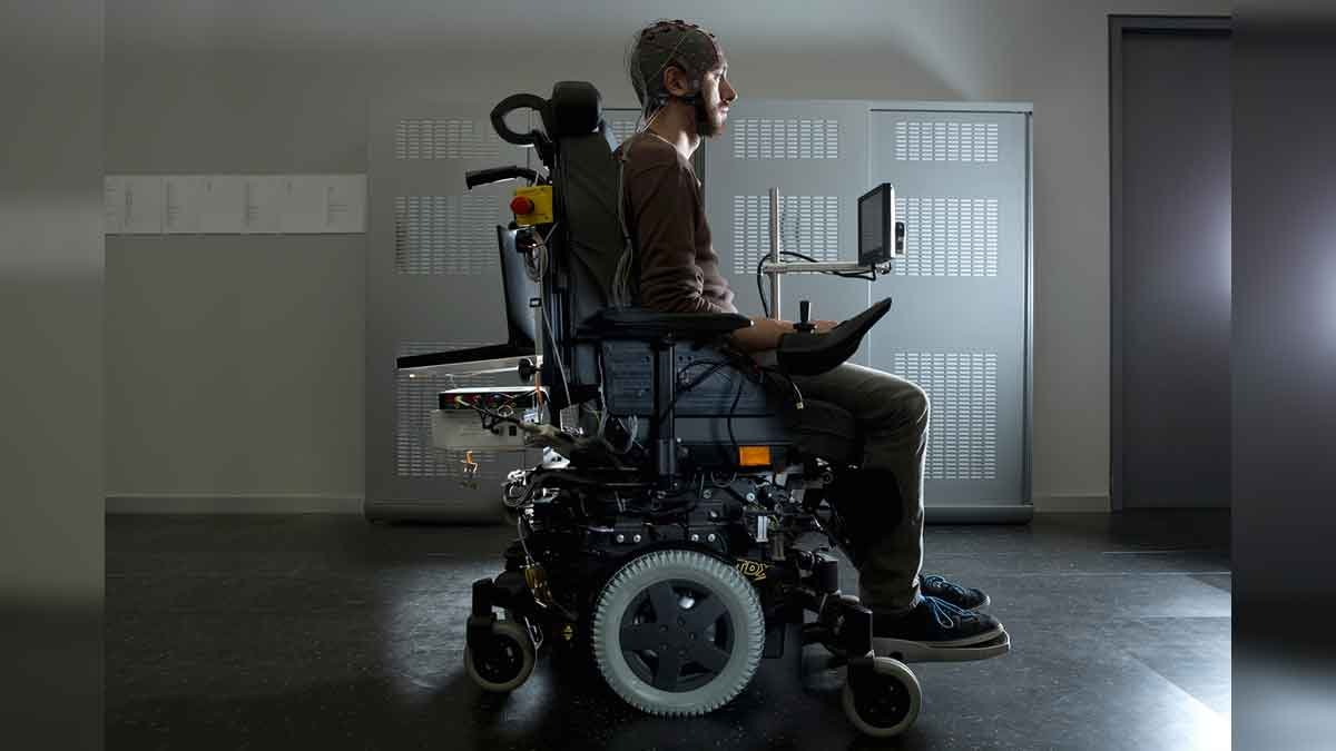 brain-controlled wheelchair