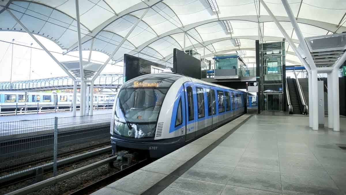 Lahore Underground Metro Train