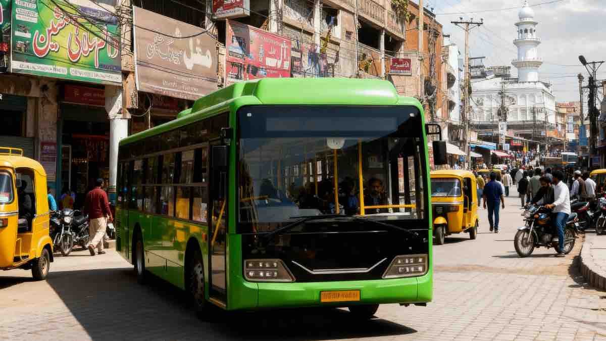 rawalpindi electric bus