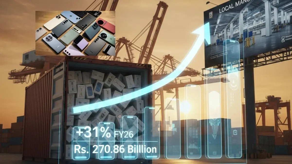 Pakistan Mobile Phone Imports
