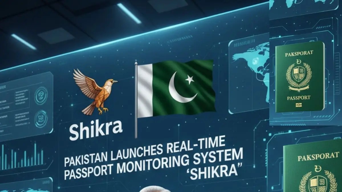 Real time passport monitoring system Shikra