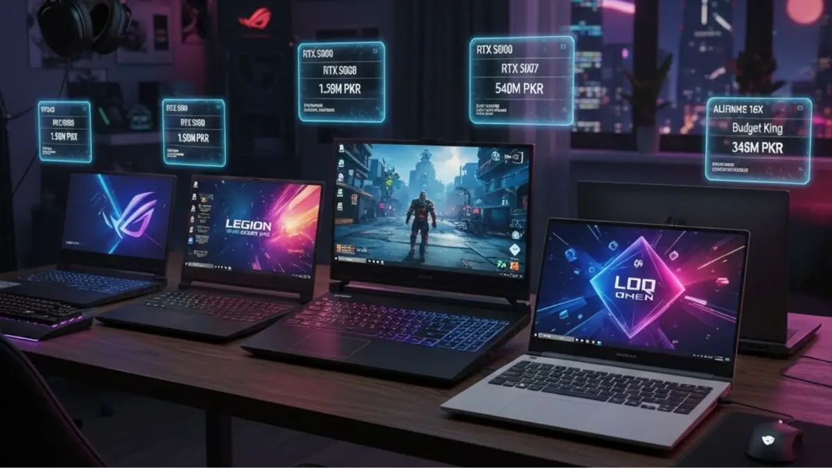 Best gaming laptops in Pakistan for 2026