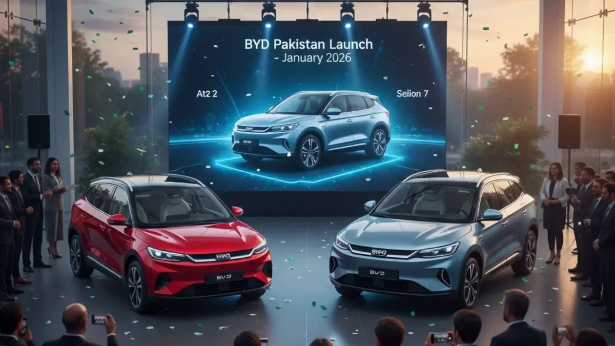 BYD launches Two New EVs in Pakistan Atto 2 and sealion 7