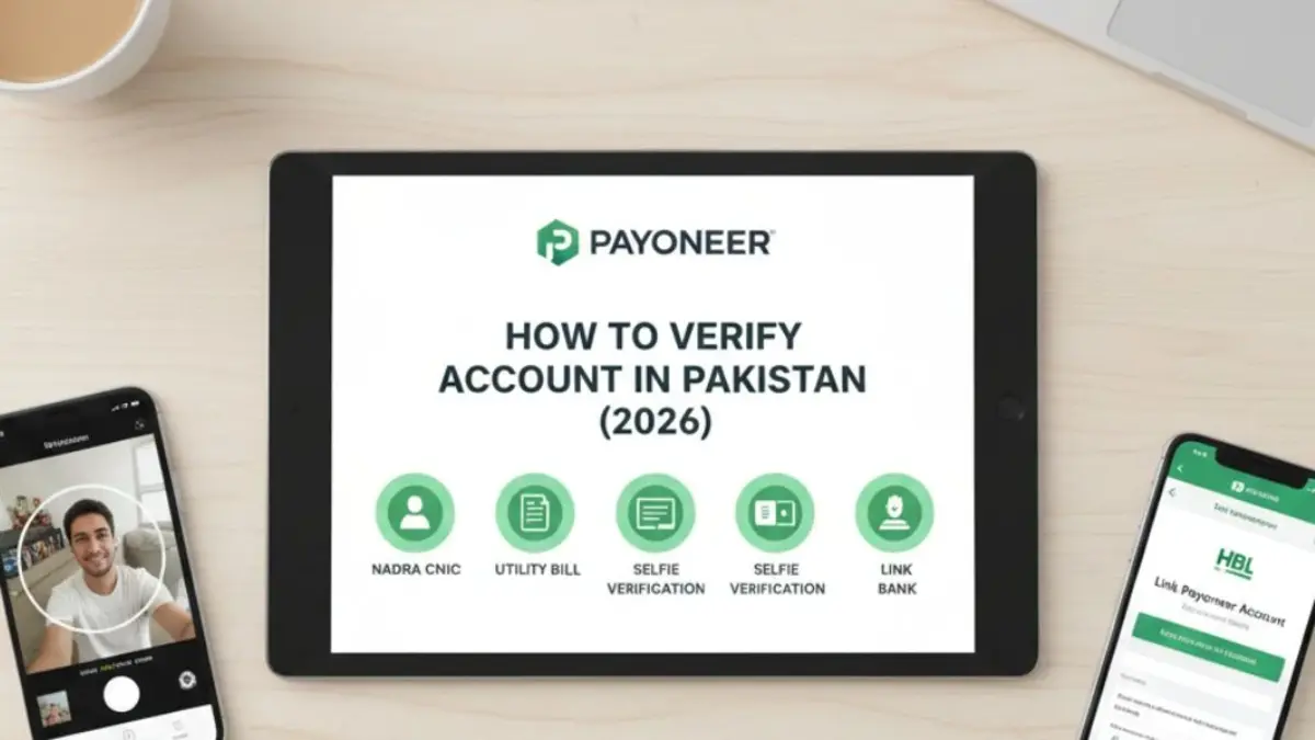 How to Verify Payoneer Account in Pakistan
