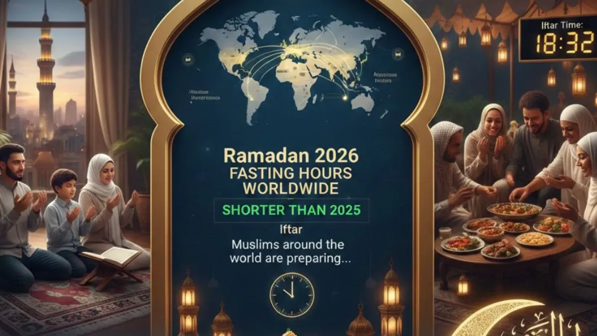 Ramadan 2026 Fasting Hours Worldwide