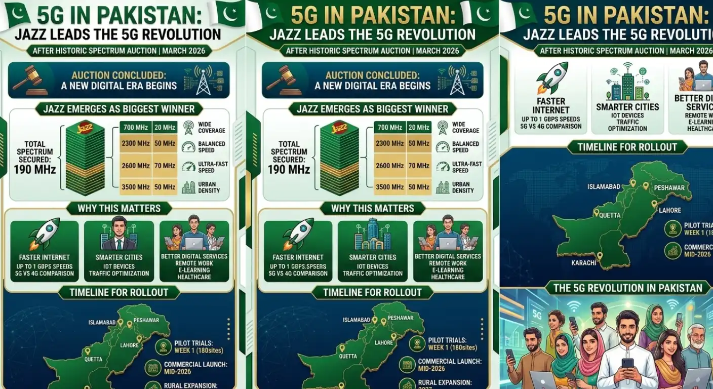 Jazz 5G in Pakistan