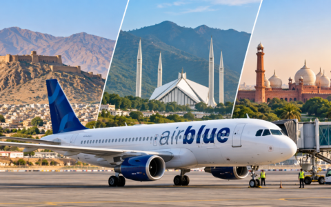 Airblue Direct Flights Connecting Quetta with Islamabad and Lahore