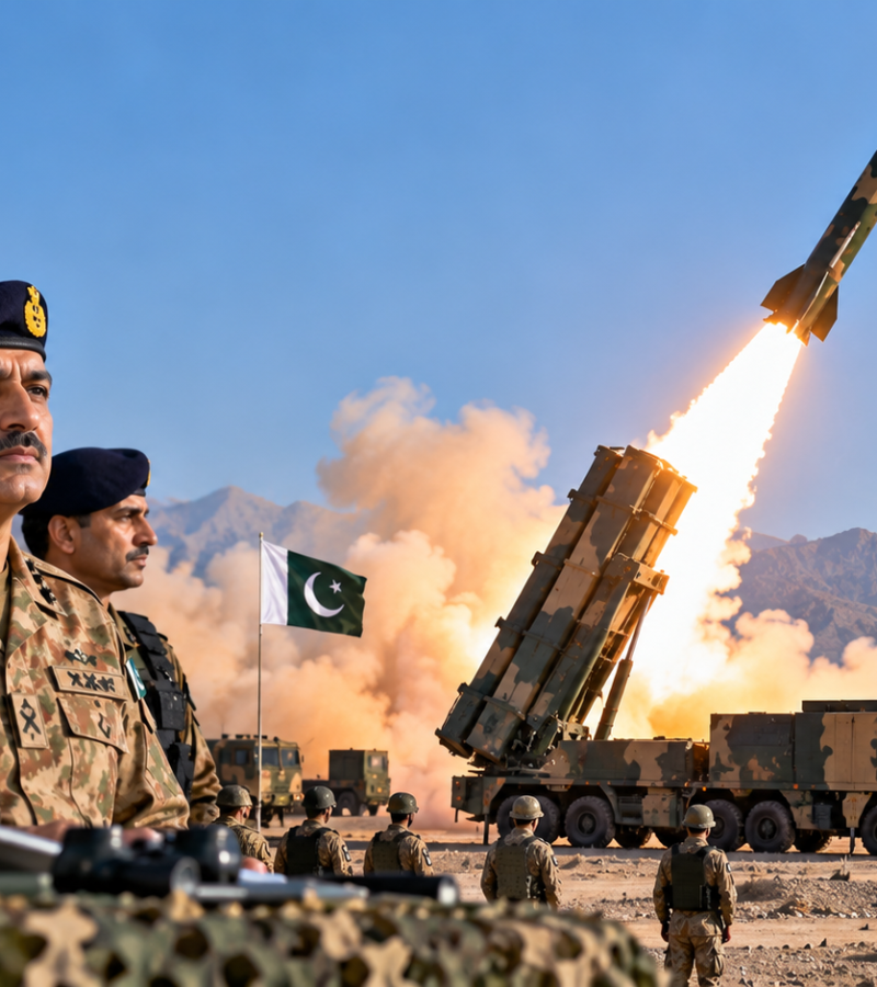 Pakistan Successfully Tests Extended-Range Fatah-4 Missile System