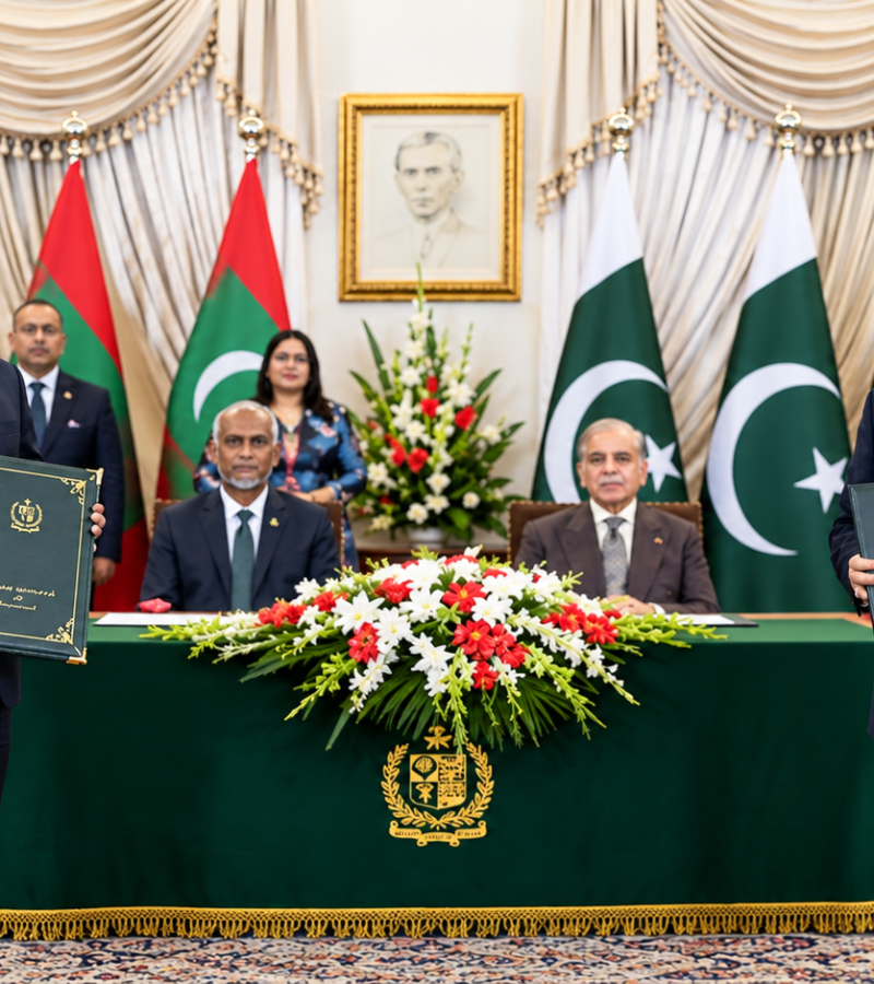 Pakistan and Maldives Sign 20 MoUs, Set $200 Million Trade Target Within Two Years