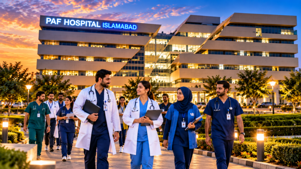 PAF Hospital Islamabad Announces Jobs for Healthcare Professionals – Last Date: 20 October 2026